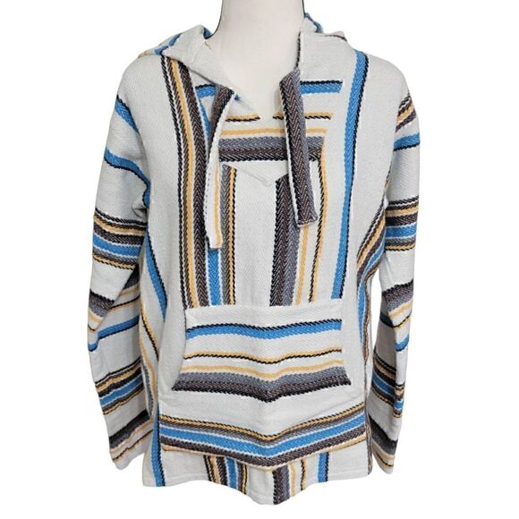 Original Senor Lopez Baja Hoodie Poncho Size Small Unisex - Picture 1 of 6